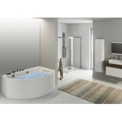 Baignoire asymétrique balnéo CONGA Baignoire asymétrique balnéo CONGA