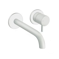 Mitigeur lavabo mural WHITEMAT Triverde - Saillie 180 mm Mitigeur lavabo mural WHITEMAT Triverde - Saillie 180 mm