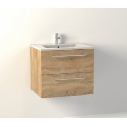 Meuble de salle de bains NEPTUNE Bois Clair - SANS miroir Meuble de salle de bains NEPTUNE Bois Clair - SANS miroir