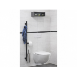 Barre d'appui et de maintien adaptée PMR et Séniors, multifonctions ARSIS pour WC - Anthracite Barre d'appui et de maintien adaptée PMR et Séniors, multifonctions ARSIS pour WC - Anthracite