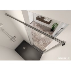 Paroi de douche VITA coulissante derrière mur - VA-211 Paroi de douche VITA coulissante derrière mur - VA-211