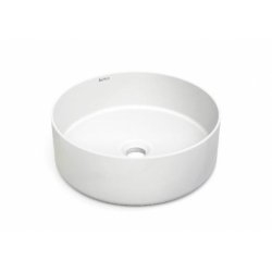 Vasque ronde à poser DINAN 38 Blanc Mat Vasque ronde à poser DINAN 38 Blanc Mat