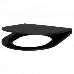 Abattant de WC Slim Noir Abattant de WC Slim Noir
