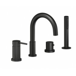 Mitigeur Bain/Douche sur gorge LIVE Velvet Black Mitigeur Bain/Douche sur gorge LIVE Velvet Black