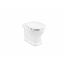 Cuvette de WC rétro CARMEN au sol à évacuation indépendante