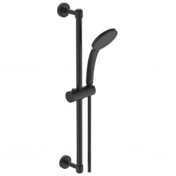 Ensemble de douche IDEALRAIN avec douchette 10 cm Noir mat Ensemble de douche IDEALRAIN avec douchette 10 cm Noir mat