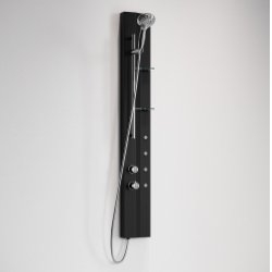 Colonne de douche Hydromassante Z Noir Mat - Thermostatique
