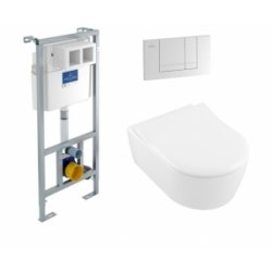 Pack bâti ViConnect Pro + Cuvette sans bride AVENTO**