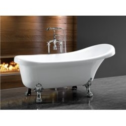 Baignoire îlot Rétro Monobloc 170x75 MARGOT Baignoire îlot Rétro Monobloc 170x75 MARGOT