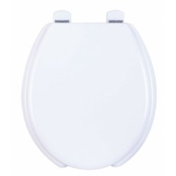 Abattant de WC TRADITION anti-contact double Blanc