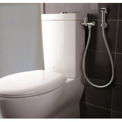 Accessoire WC Derouleur porte serviette porte balayette