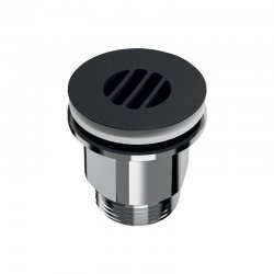 Bonde de lavabo HYGIÉNA Noir mat Bonde de lavabo HYGIÉNA Noir mat