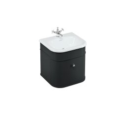 Meuble traditionnel moderne CHALFONT 55 cm Noir Mat Meuble traditionnel moderne CHALFONT 55 cm Noir Mat