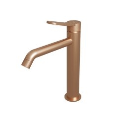 Mitigeur lavabo mi-haut EAST SIDE Or Rose brossé Mitigeur lavabo mi-haut EAST SIDE Or Rose brossé