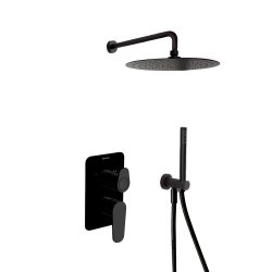 Pack encastré de douche ALEXIA Noir Mat Pack encastré de douche ALEXIA Noir Mat