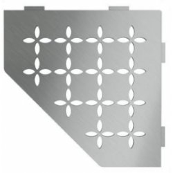 Tablette murale SHELF SCHLÜTER Floral Inox brossé Tablette murale SHELF SCHLÜTER Floral Inox brossé