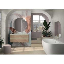 Meuble de salle de bain TOSCANE Noyer Américain Meuble de salle de bain TOSCANE Noyer Américain