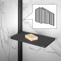 Exp&eacute;di&eacute; sous 3 semaines | Profil&eacute; int&eacute;rieur d'angle mural ing&eacute;nieux H&Uuml;PPE Select+ Noir Black Edition