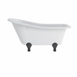 Baignoire rétro Buckingham avec pieds Arque Noir Baignoire rétro Buckingham avec pieds Arque Noir