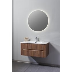 Meuble de salle de bains CIRCE Bois 90 cm- Comp. 2 Meuble de salle de bains CIRCE Bois 90 cm- Comp. 2