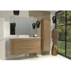 Meuble double vasque PRIMARO Chêne Quebec Meuble double vasque PRIMARO Chêne Quebec