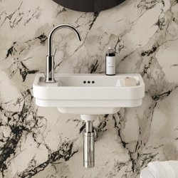 Lave-mains néo-classique CALLA - Version gauche Lave-mains néo-classique CALLA - Version gauche