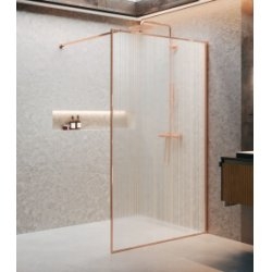 Paroi walk-in HP ART Or Rose brillant Paroi walk-in HP ART Or Rose brillant