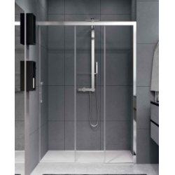 Paroi de douche ROSE ROSSE 3 PH 3 volets - Silver