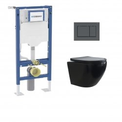 Pack UP320 + Cuvette sans bride KELOS Flush Noir Mat + Sigma 30 Noir Mat* Pack UP320 + Cuvette sans bride KELOS Flush Noir Mat + Sigma 30 Noir Mat*