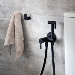 Applique douchette WC en laiton Noir Mat - 336801WCNM Applique douchette WC en laiton Noir Mat - 336801WCNM
