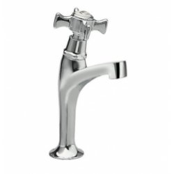 Robinet lave-mains CHAMBORD rétro chromé - Eau froide - CH14051 Robinet lave-mains CHAMBORD rétro chromé - Eau froide - CH14051