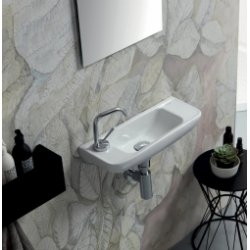 Lave-mains EDGE Blanc brillant Lave-mains EDGE Blanc brillant