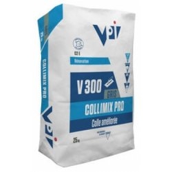 Colle à carrelage COLLIMIX PRO V300 Gris - 25kg Colle à carrelage COLLIMIX PRO V300 Gris - 25kg