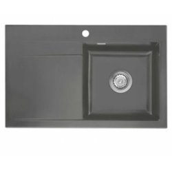 Evier de cuisine STEMA en céramique Gris anthracite  Evier de cuisine STEMA en céramique Gris anthracite