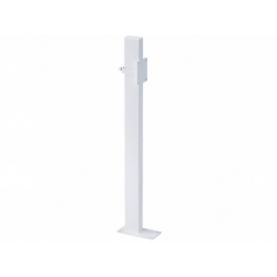 Poteau de fixation hors cloison, pour barre relevable Poteau de fixation hors cloison, pour barre relevable