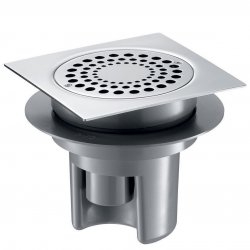 Siphon de sol à hauteur réglable 150x150mm Ø 40 Siphon de sol à hauteur réglable 150x150mm Ø 40