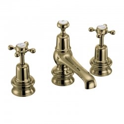 Mélangeur Regent 3 trous CLAREMONT Gold Mélangeur Regent 3 trous CLAREMONT Gold