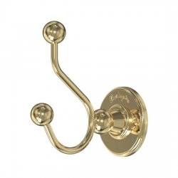 Patère double Burlington Gold Patère double Burlington Gold