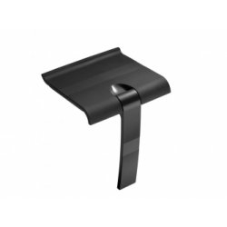 Siège de douche escamotable ARSIS Full Black - Noir Mat*, adaptée PMR et Séniors Siège de douche escamotable ARSIS Full Black - Noir Mat*, adaptée PMR et Séniors