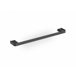 Porte-serviette 1 barre fixe ALUR Noir Mat Porte-serviette 1 barre fixe ALUR Noir Mat