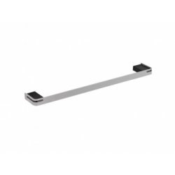 Porte-serviette 1 barre fixe ALUR Gris Mat Porte-serviette 1 barre fixe ALUR Gris Mat