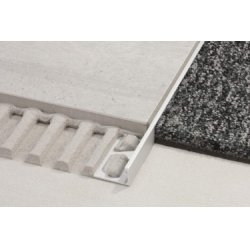 Profilé de finition Schlüter SCHIENE-AE Alu mat - H10mm Profilé de finition Schlüter SCHIENE-AE Alu mat - H10mm
