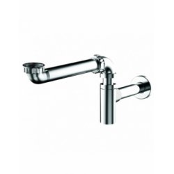 Tubulure gain de place pour lavabo avec siphon design Tubulure gain de place pour lavabo avec siphon design