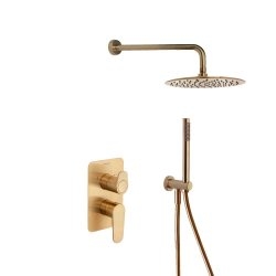 Pack encastré de douche ALEXIA Or Brossé Pack encastré de douche ALEXIA Or Brossé
