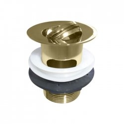 Bonde de lavabo Flip-top Or Bonde de lavabo Flip-top Or