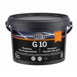 Mortier Flex de jointoiement ARDEX G10 - Blanc - Seau de 5kg Mortier Flex de jointoiement ARDEX G10 - Blanc - Seau de 5kg