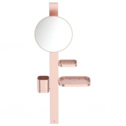 Ensemble d'accessoire Beauty Bar 20 x3 Rose brossé Ensemble d'accessoire Beauty Bar 20 x3 Rose brossé