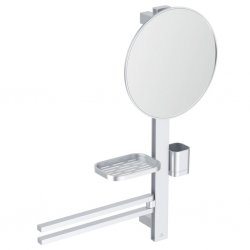 Ensemble d'accessoire Beauty Bar 30 Argent brossé Ensemble d'accessoire Beauty Bar 30 Argent brossé