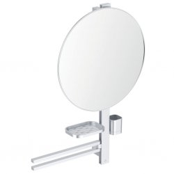 Ensemble d'accessoire Beauty Bar 50 Argent brossé Ensemble d'accessoire Beauty Bar 50 Argent brossé