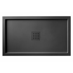 Receveur de douche LISO ENMARCADO Graphite  Receveur de douche LISO ENMARCADO Graphite
